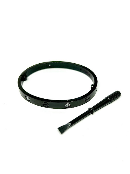 Cartier Cubic Zirconia Studded Love Bracelet