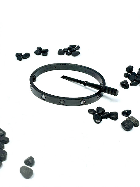 Cartier Cubic Zirconia Studded Love Bracelet - Image 3