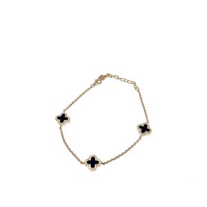 4 Leaf Clover Bracelet – Rose Gold