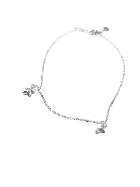 Moon & Star Anklet - Image 3