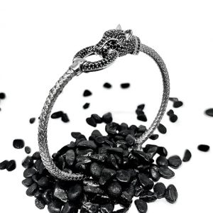 Jaguar Black Cubic Zircon Bracelet