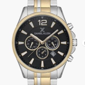 DANIEL KLEIN Silver & Gold Multifunction Steel Exclusive Watch